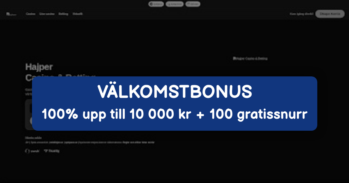 Hjalper Casino